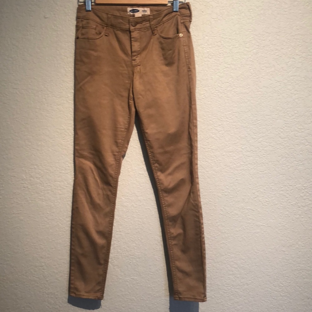 Old navy rock star tan pants S2